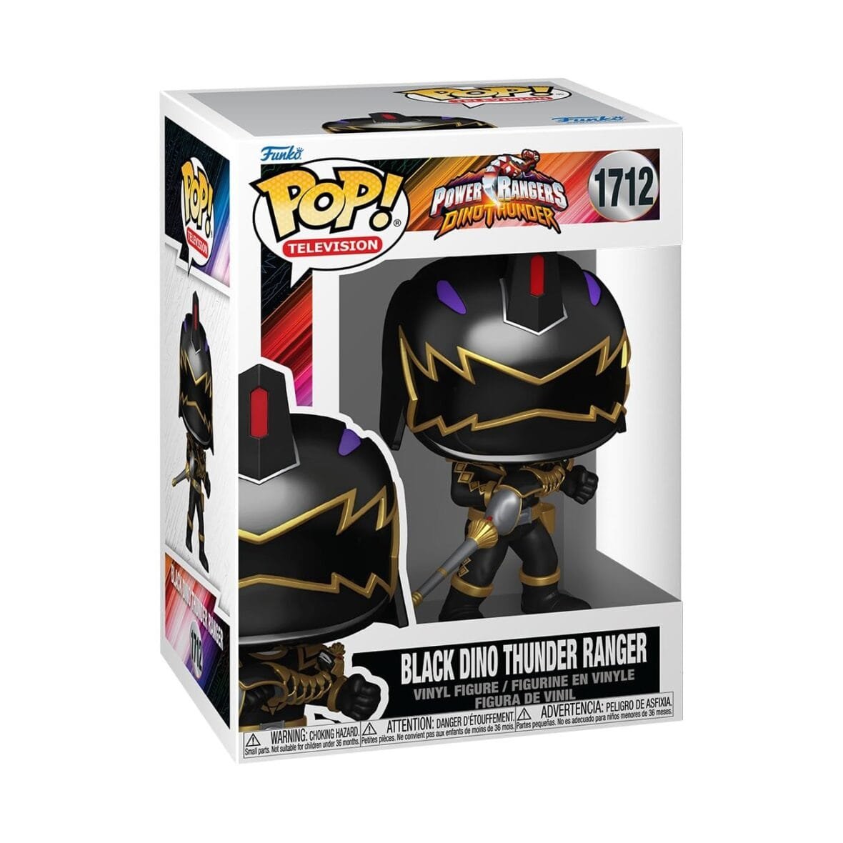 Funko Pop! Power Rangers Black Dino Ranger