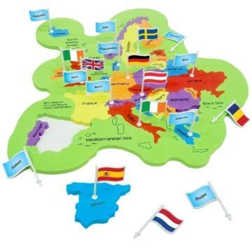 Imagimake Europe Capitals Jigsaw Puzzle