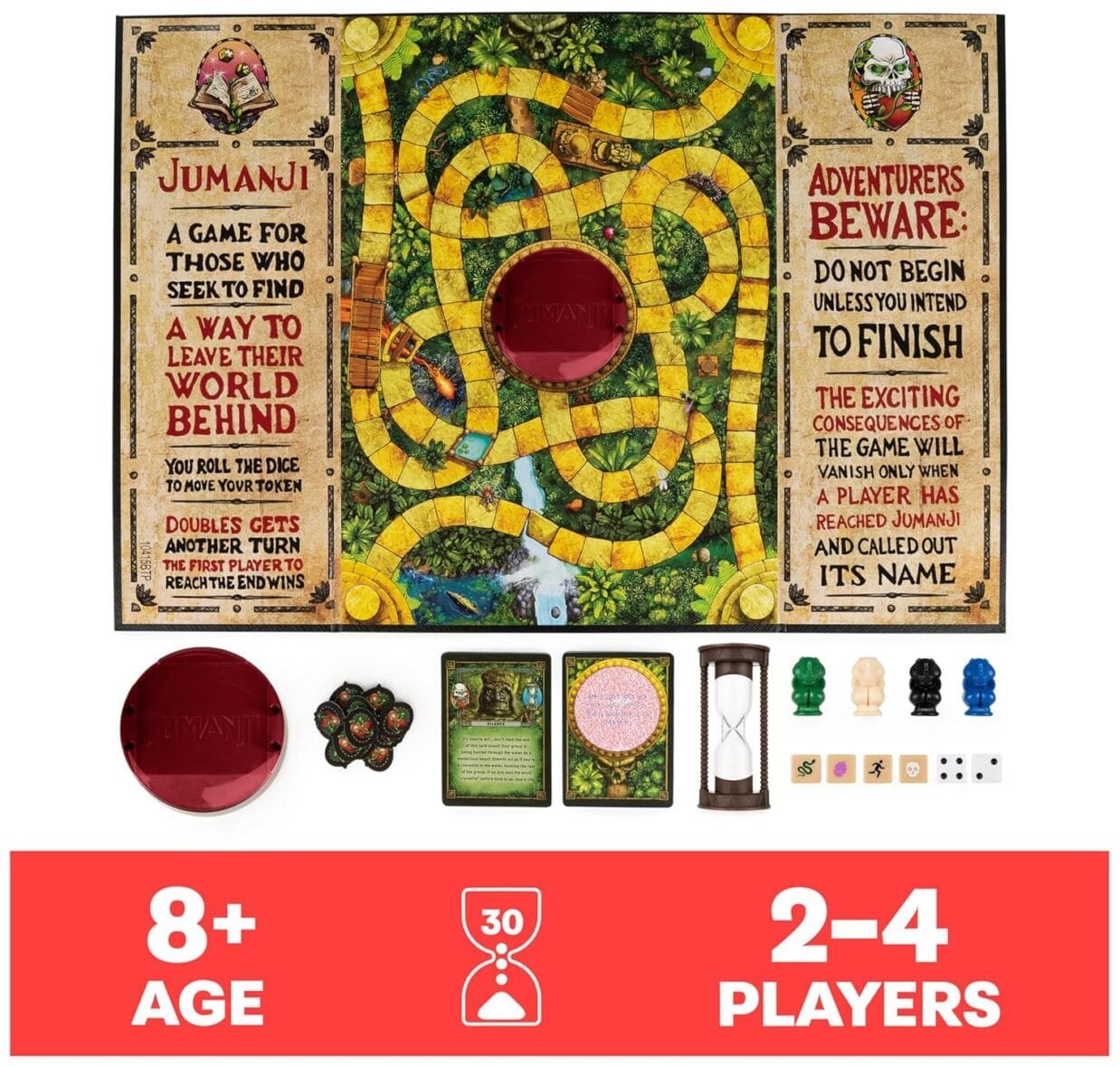 Jumanji Classic Adventure Board Game