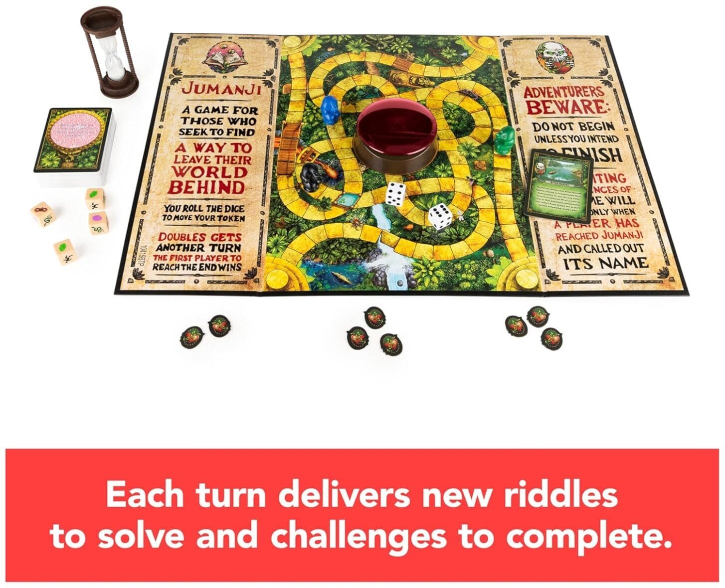 Jumanji Classic Adventure Board Game