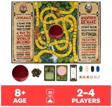 Jumanji Classic Adventure Board Game