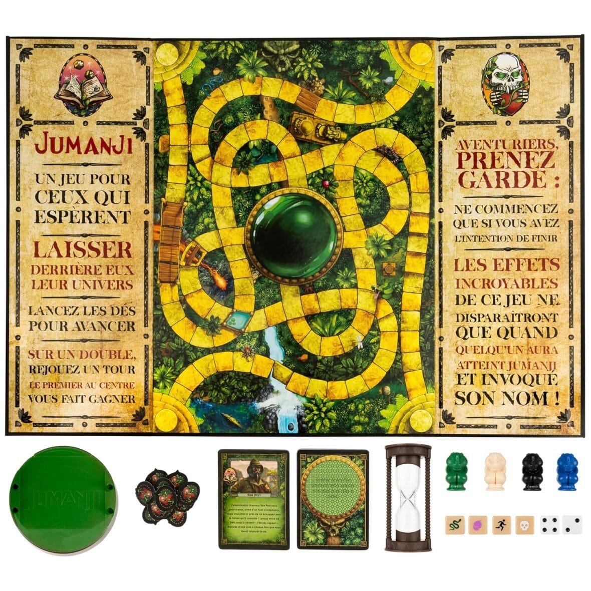 Jumanji Travel Board Game – French Version