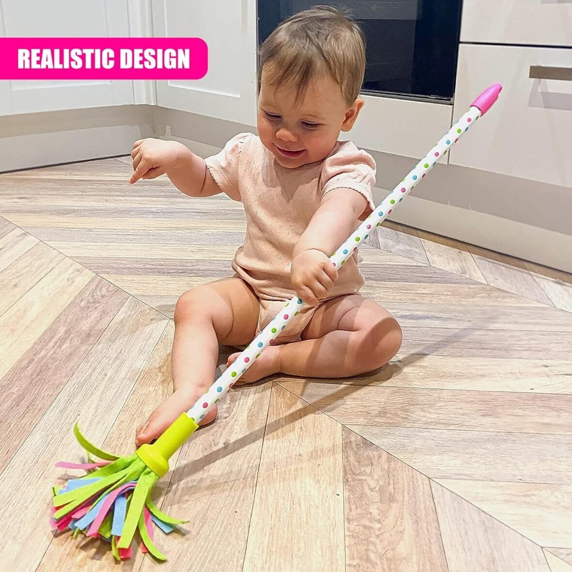 Kids Toy Cleaning Set with Mop and Broom