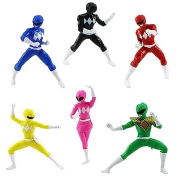Limited Edition Power Rangers Mini Figures Set