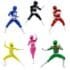 Limited Edition Power Rangers Mini Figures Set