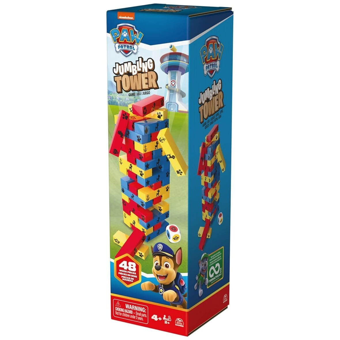 PAW Patrol Jumbling Tower Stacking Game