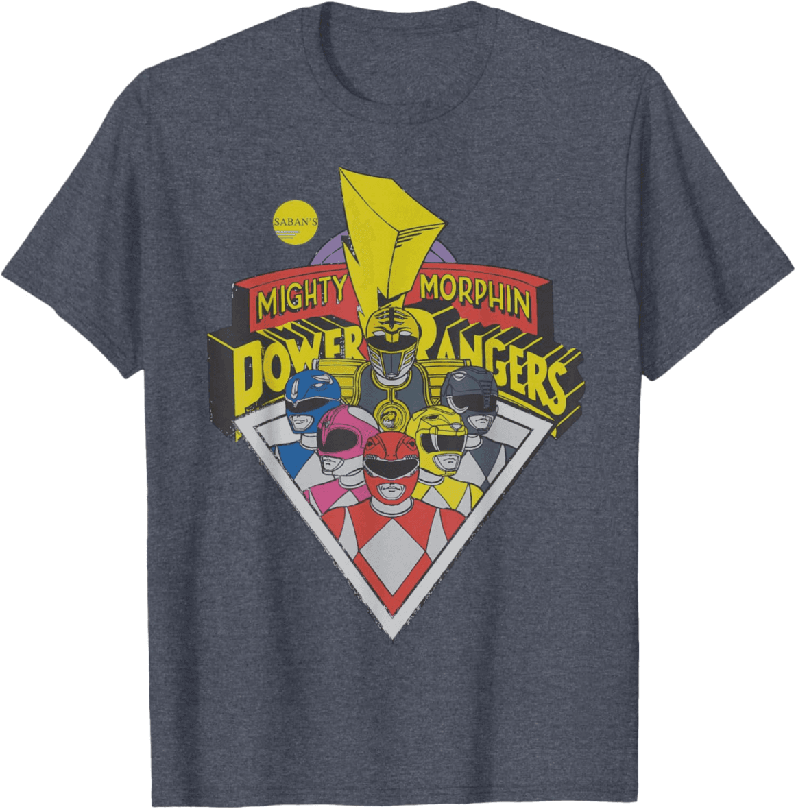 Power Rangers Group Logo T-Shirt