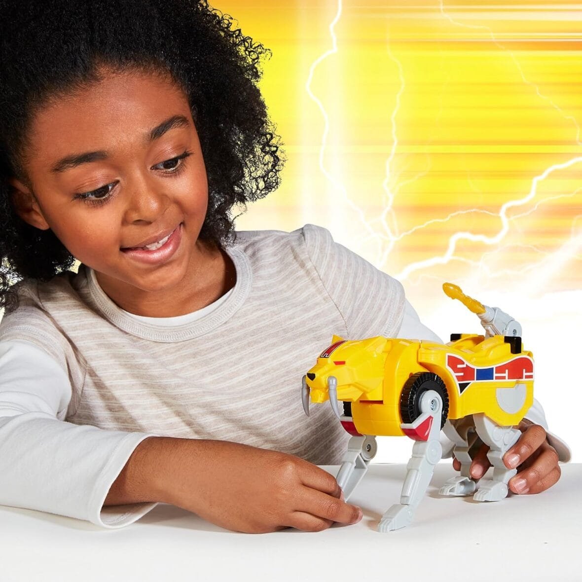 Power Rangers Sabertooth Tiger Dinozord