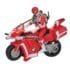 Power Rangers Tyrannosaurus Battle Bike & Red Ranger