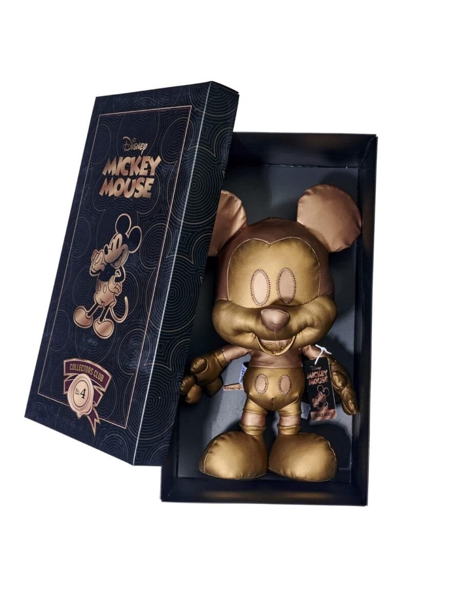 Santa Mickey Mouse Plush Toy in Gift Box