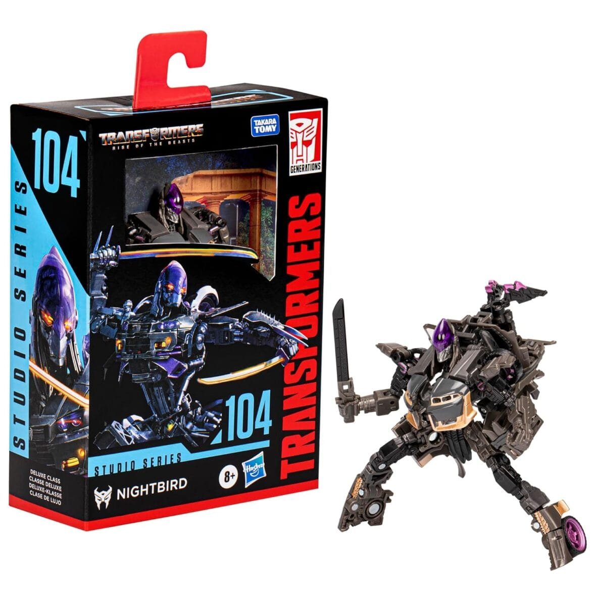 Transformers Studio Series Deluxe Nightbird Action Figure