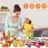 52pc Kids Kitchen Playset with Food