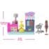 Barbie Mini DreamHouse with 4 Dolls & Playsets