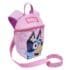 Bluey Pink Toddler Backpack with Harness