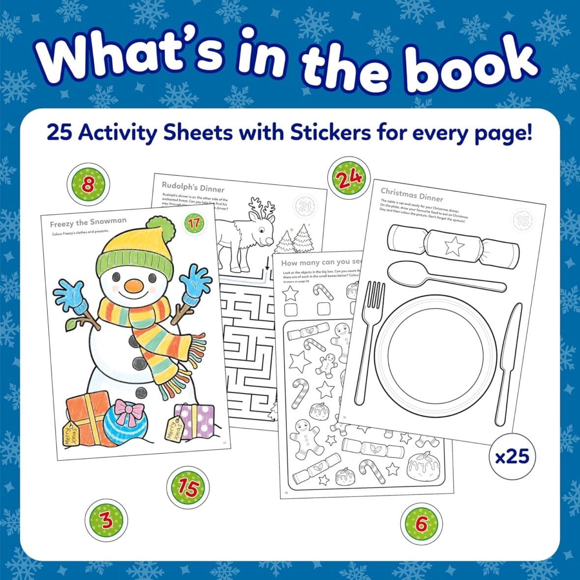Countdown to Christmas Activity Book