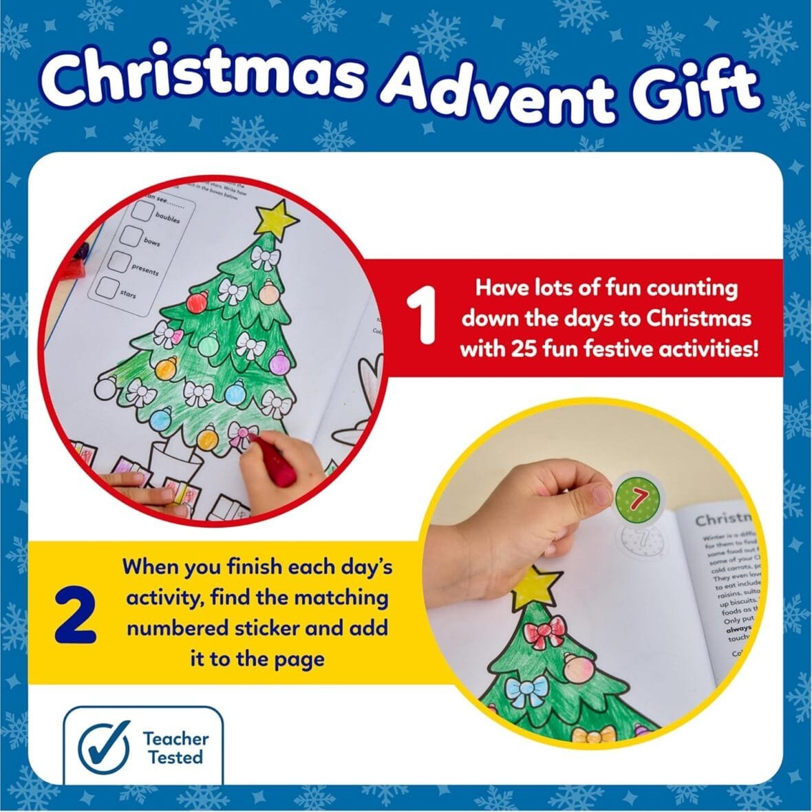 Countdown to Christmas Activity Book