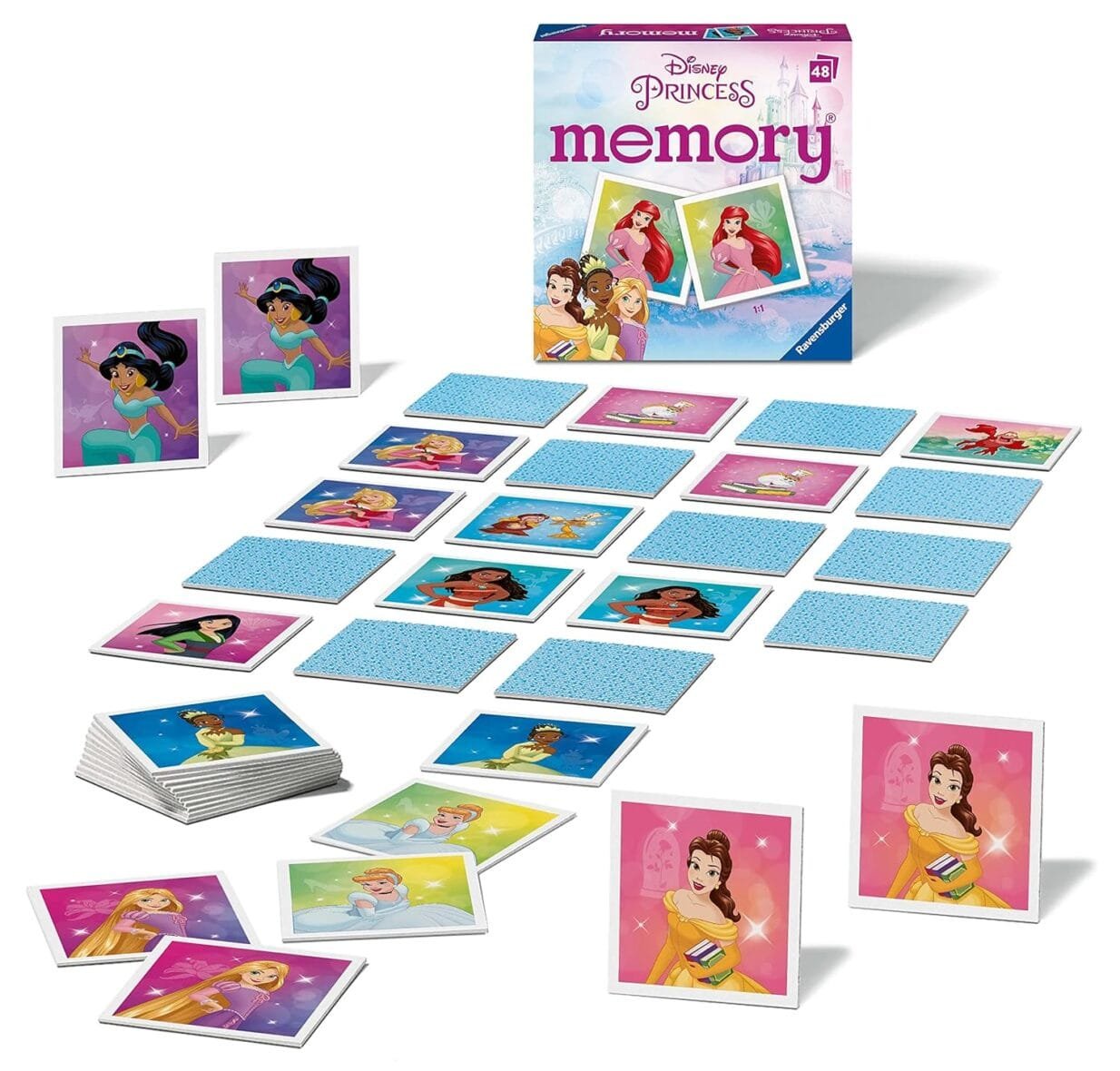 Disney Princess Mini Memory Game for Kids