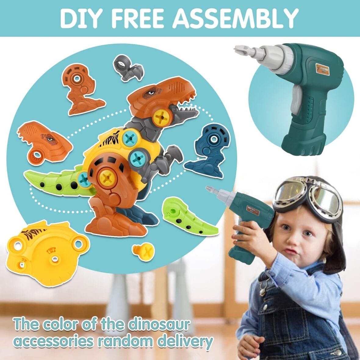 Dreamon Take Apart Dinosaur Toys Set