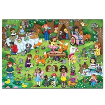 Enchanting Forest Festival Jigsaw Puzzle - 70 Pieces