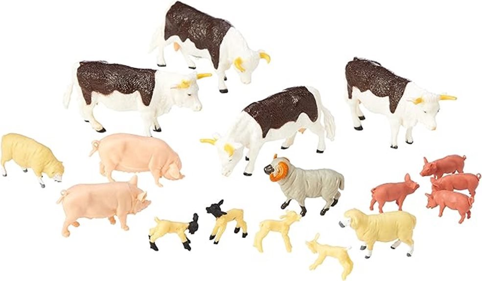 farm animal playset collection