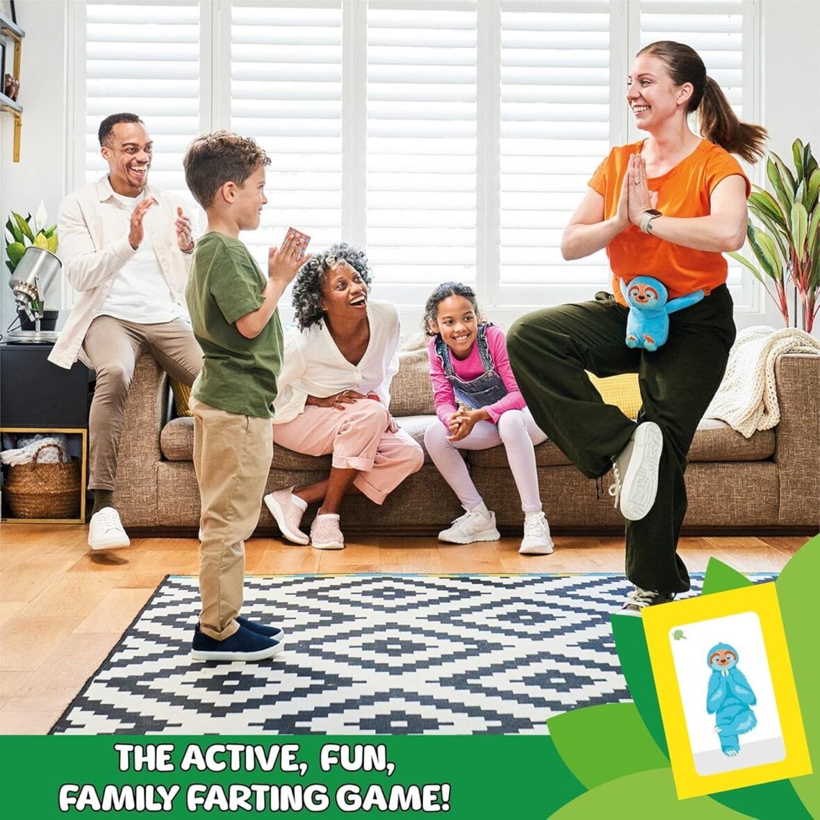 Fart Yoga: Hilarious Family Game for Ages 4+