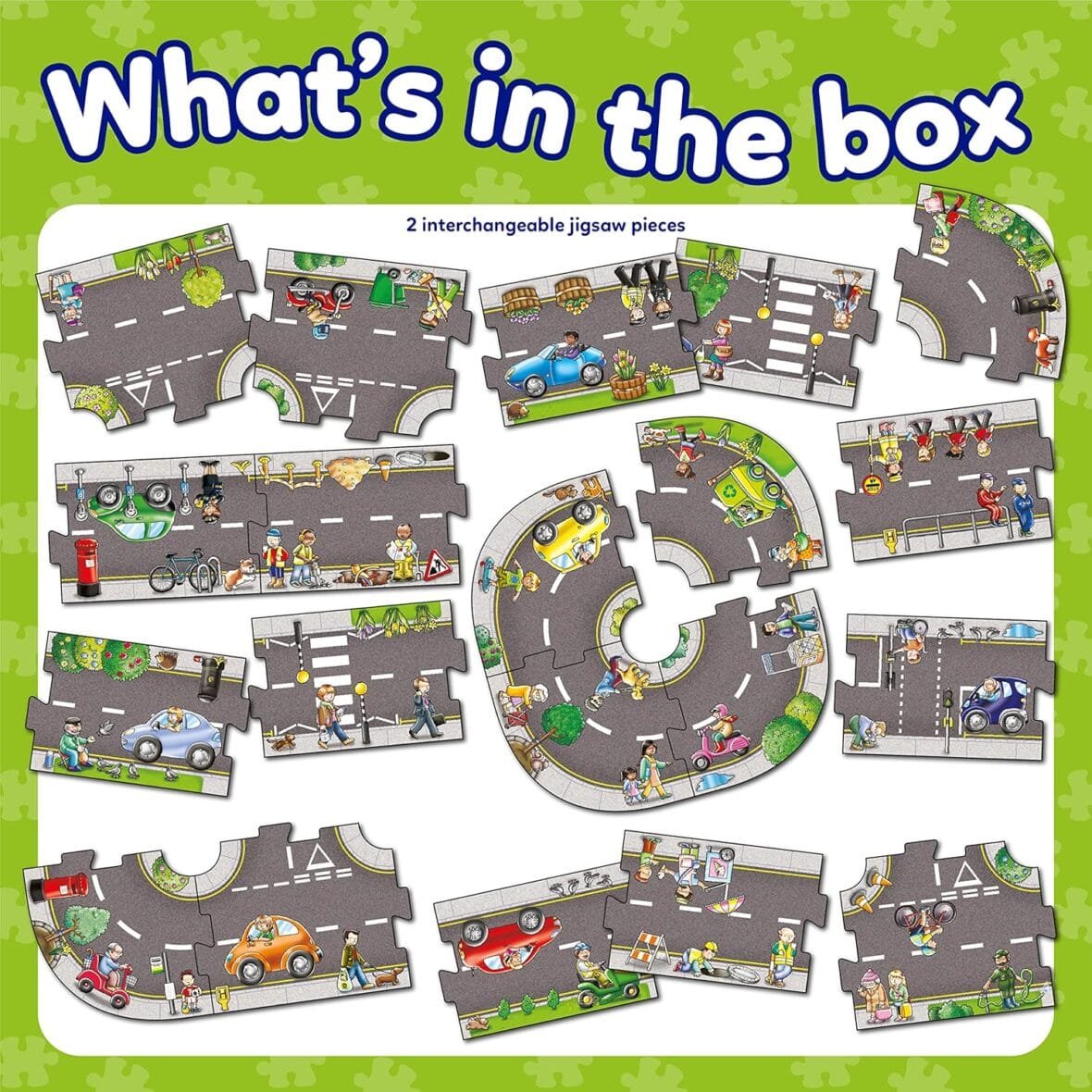 Giant Road Floor Puzzle for Toddlers