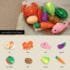 GILOBABY Kitchen Pretend Play Food Set