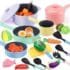 GILOBABY Kitchen Pretend Play Food Set