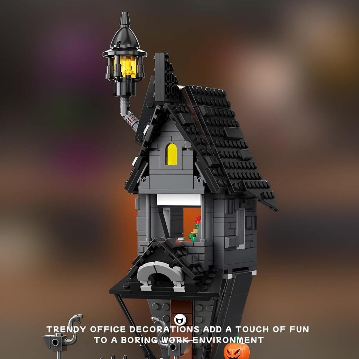 Halloween Haunted Mansion Building Blocks Set