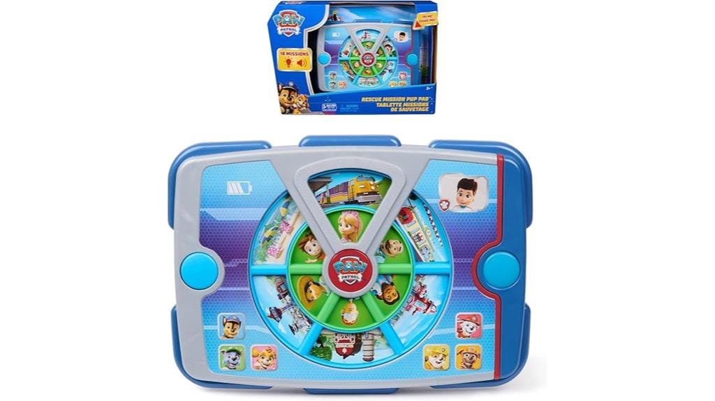 interactive rescue mission toy