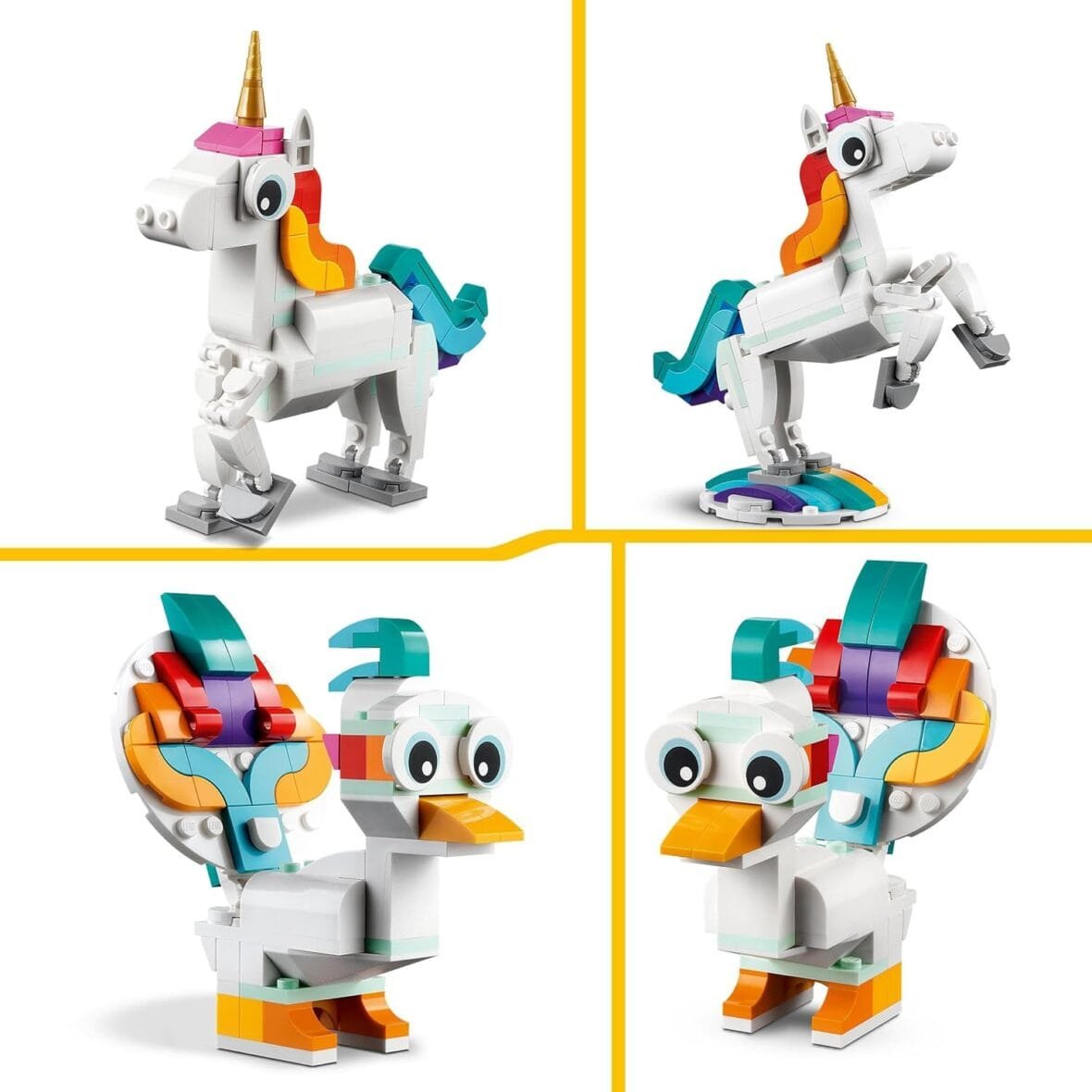 LEGO Creator 3in1 Magical Unicorn Toy