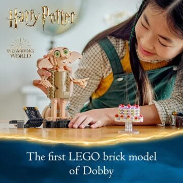 LEGO Harry Potter Dobby Building Toy Set