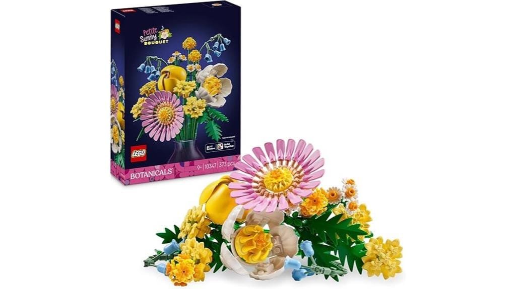 lego flower building set