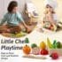 LINFUN Kids Wooden Fruit Cutting Set