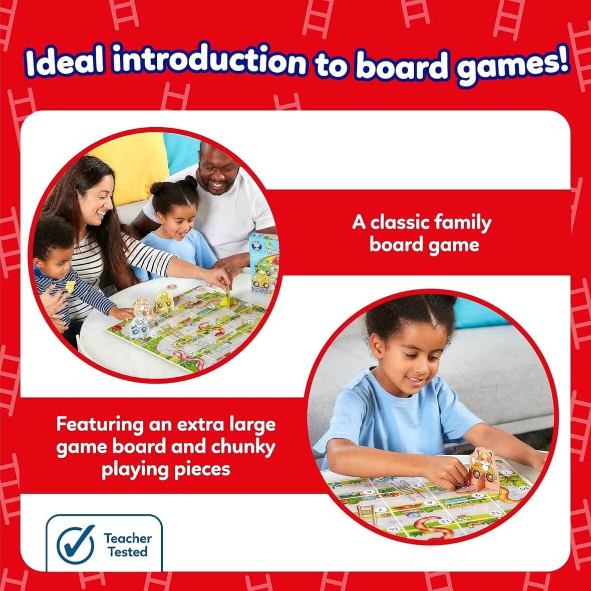 My First Snakes & Ladders Game for Kids