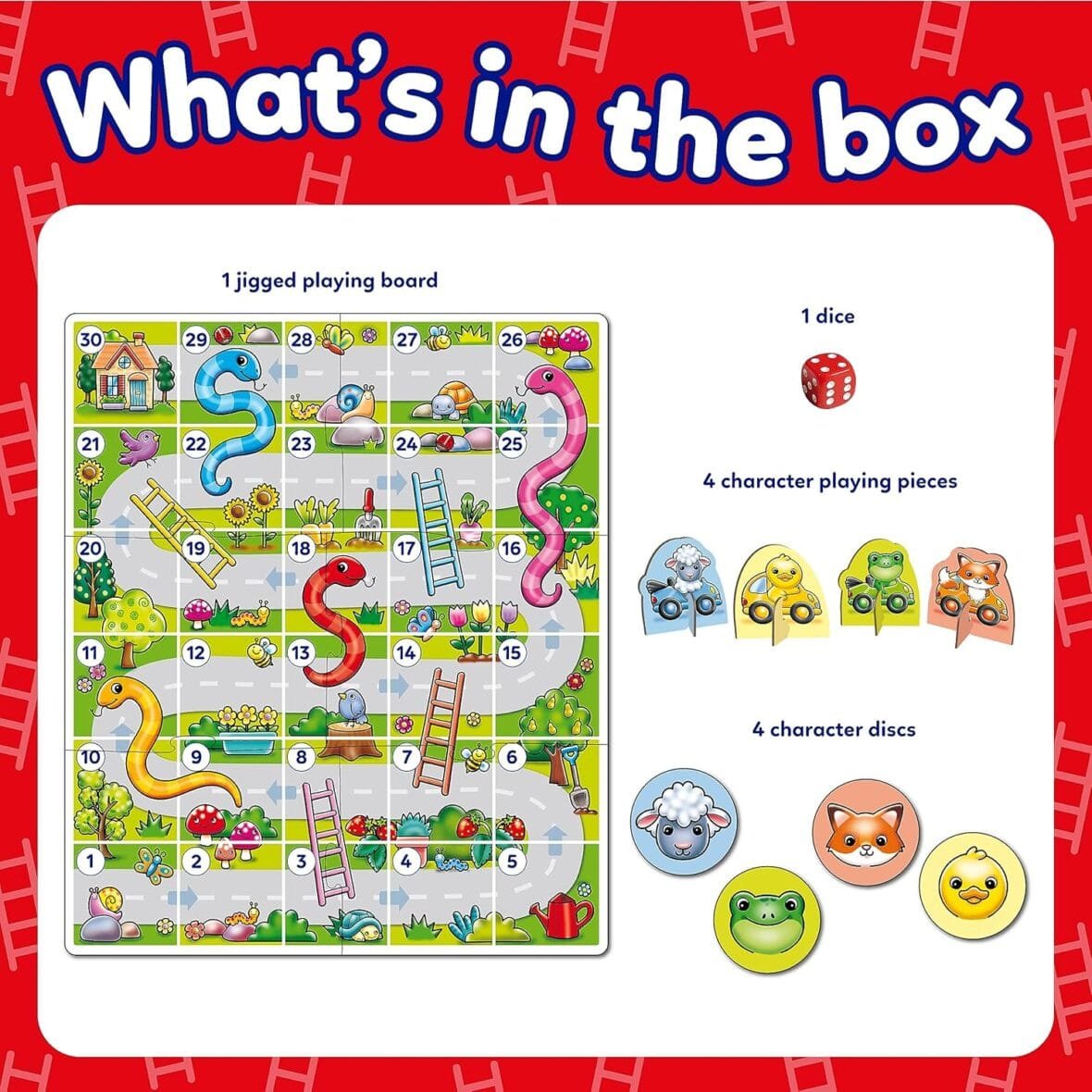 My First Snakes & Ladders Game for Kids
