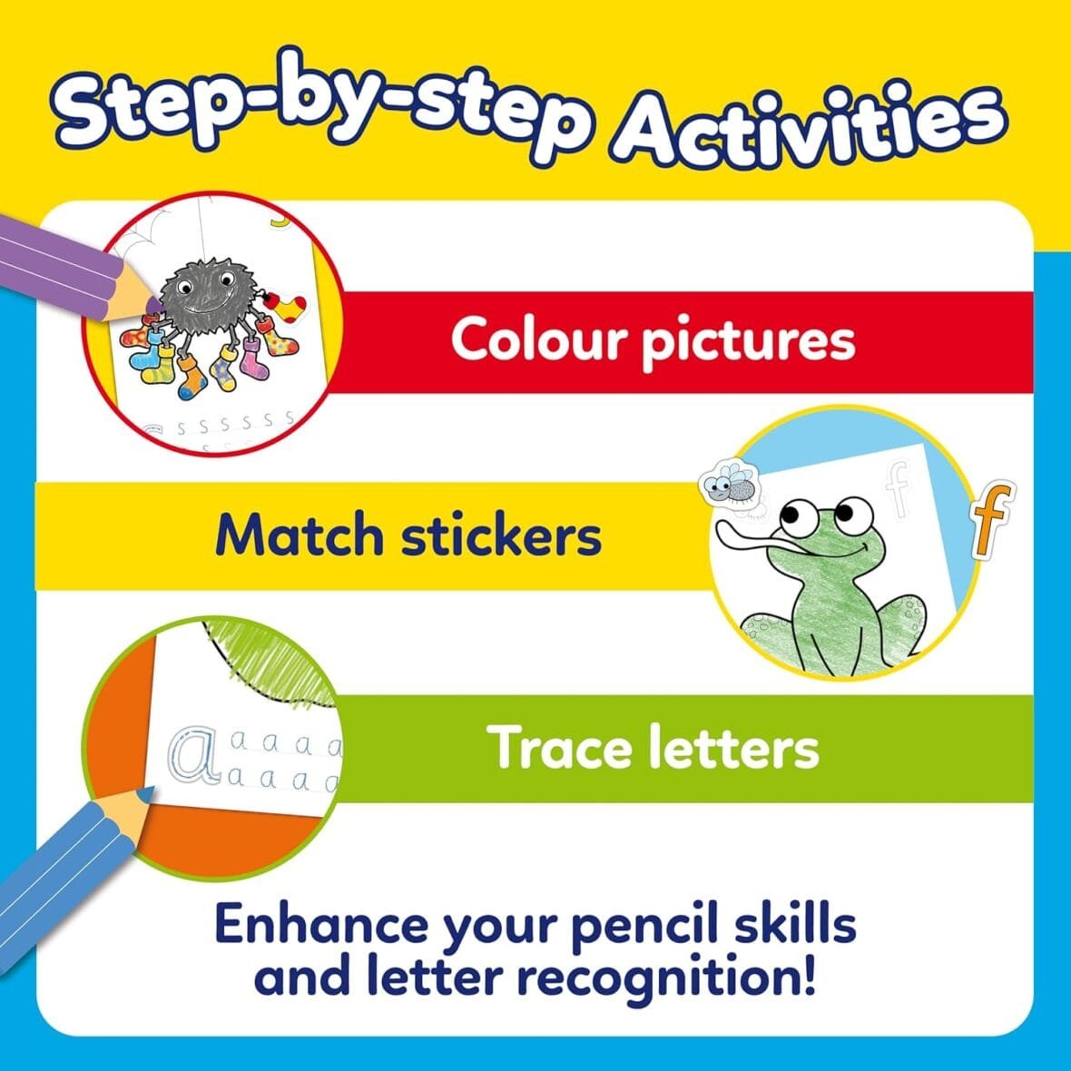 Orchard Toys ABC Kids Colouring Book