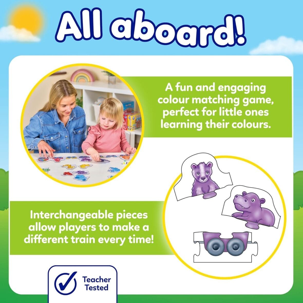 ORCHARD TOYS Colour Match Express Game