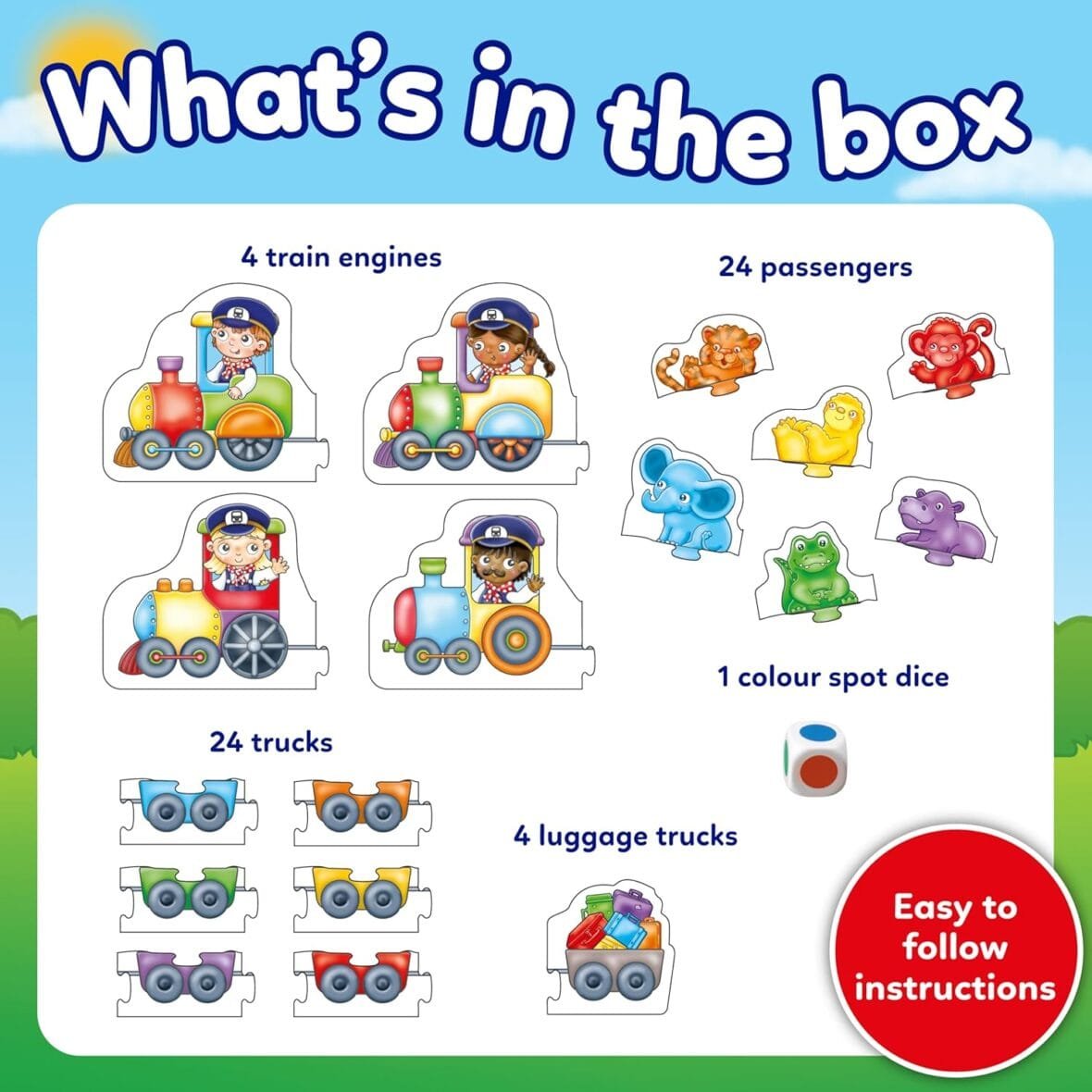 ORCHARD TOYS Colour Match Express Game