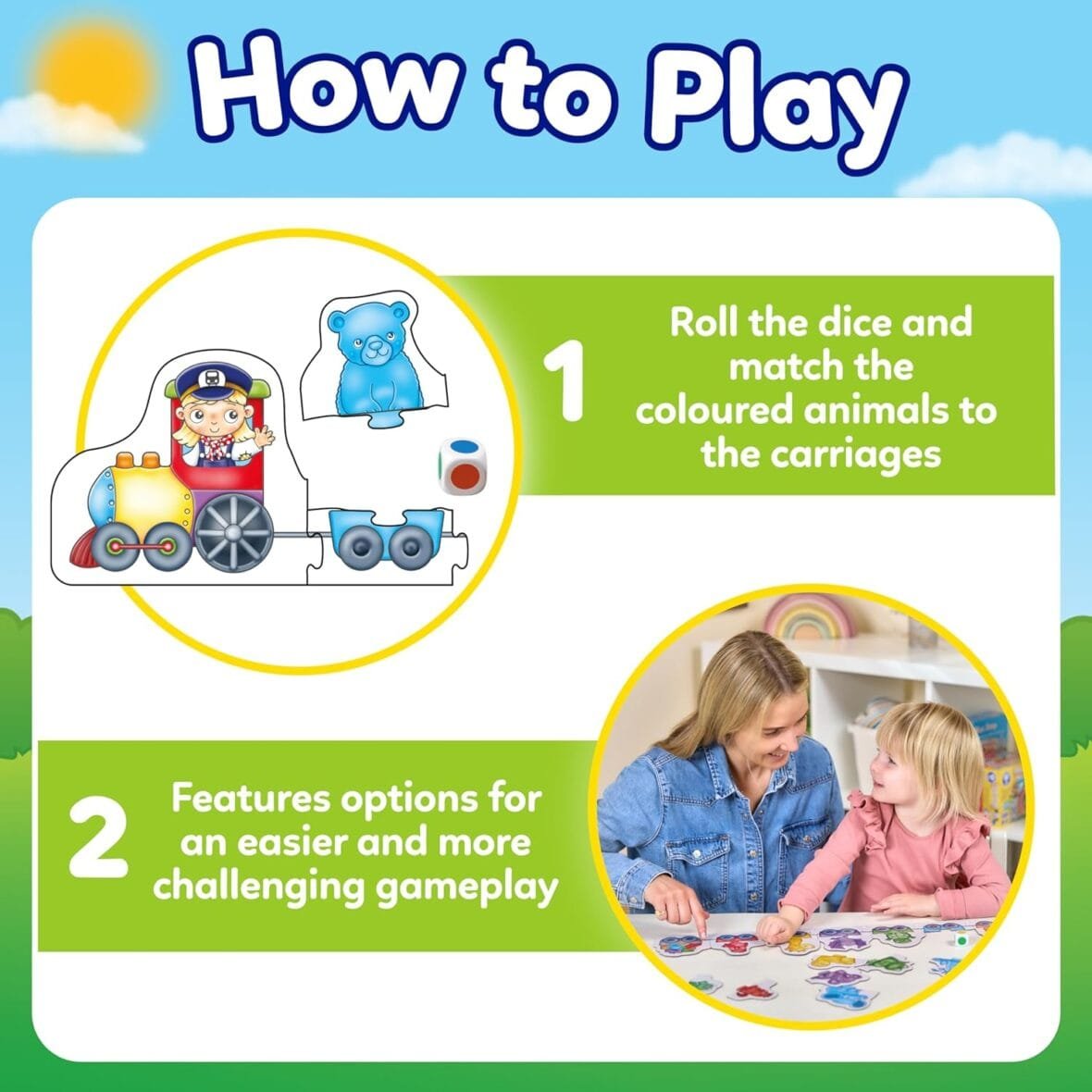 ORCHARD TOYS Colour Match Express Game