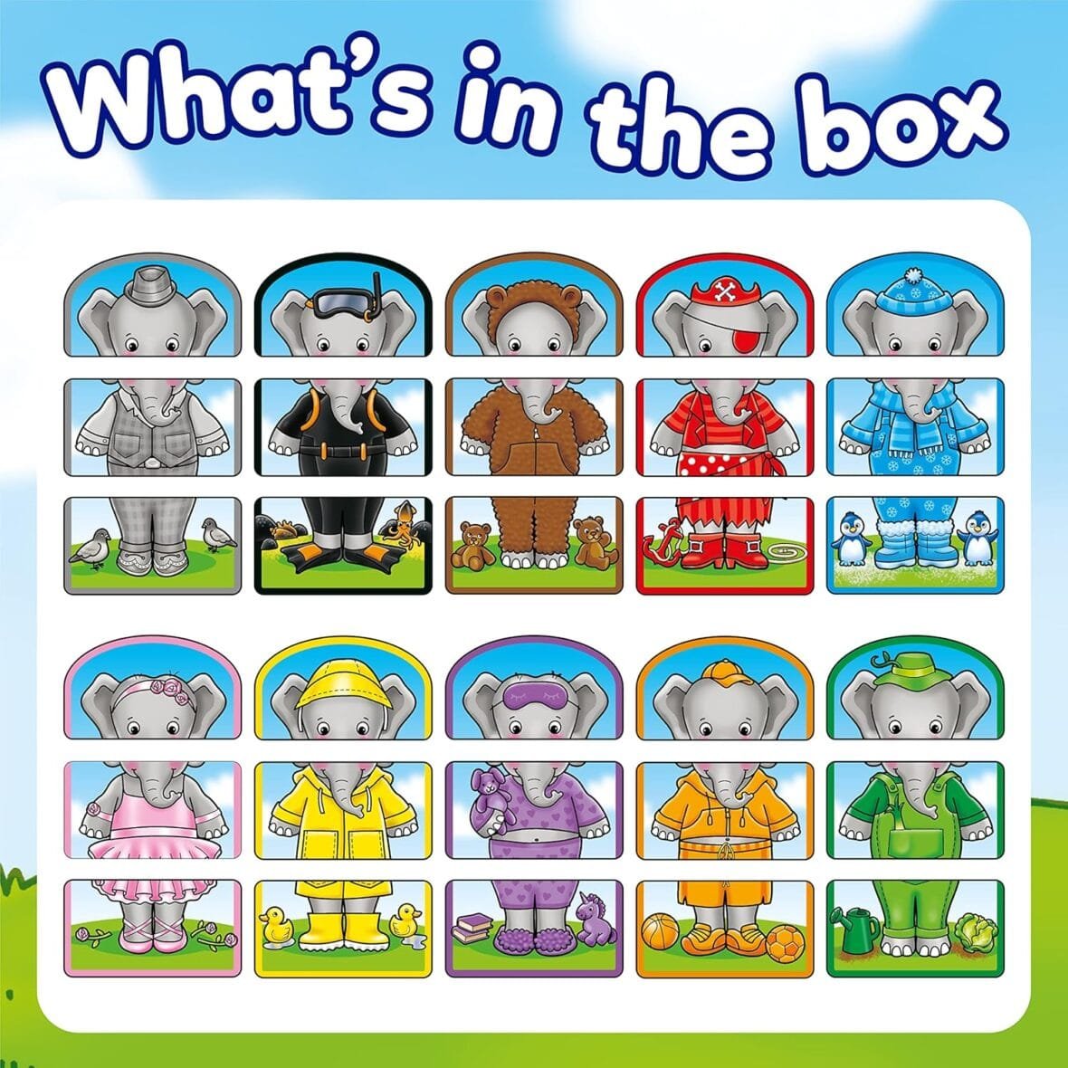 Orchard Toys Dress Up Nelly Educational Game
