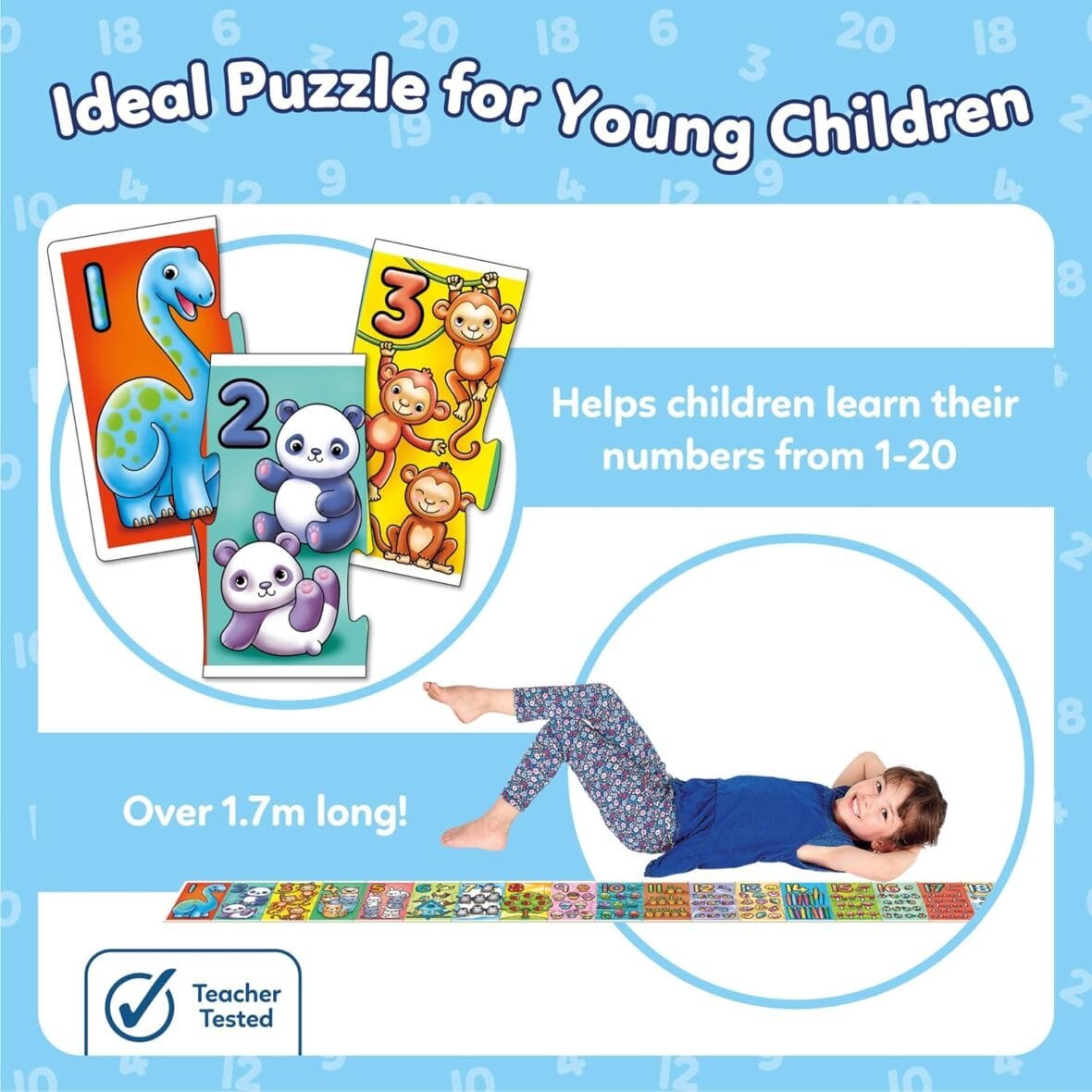 Orchard Toys Giant Number Puzzle for Kids