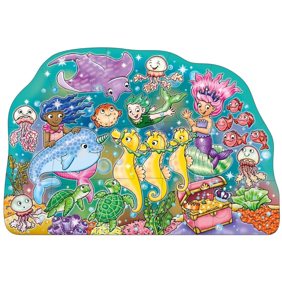 Orchard Toys Mermaid Fun 15-Piece Puzzle