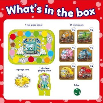 Orchard Toys Mucky Trucks Color Matching Game