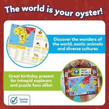 Orchard Toys World Map Jigsaw Puzzle