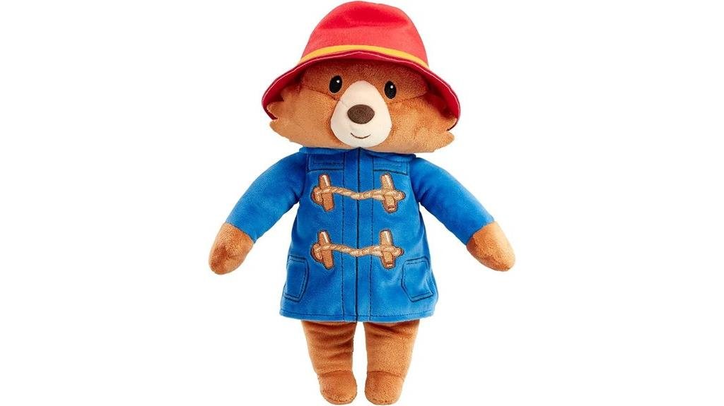 paddington bear talking plush toy