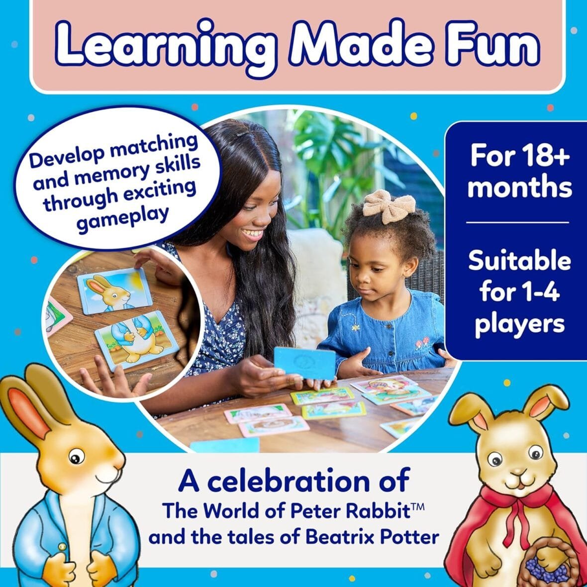 Peter Rabbit™ Heads and Tails Matching Game