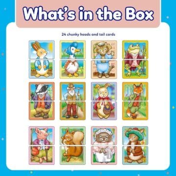 Peter Rabbit™ Heads and Tails Matching Game
