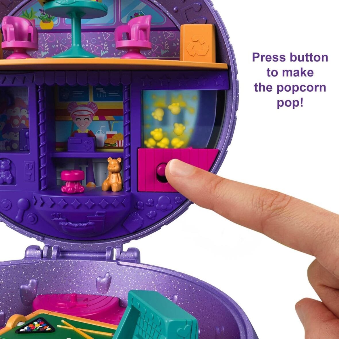 Polly Pocket Double Play Skating Compact