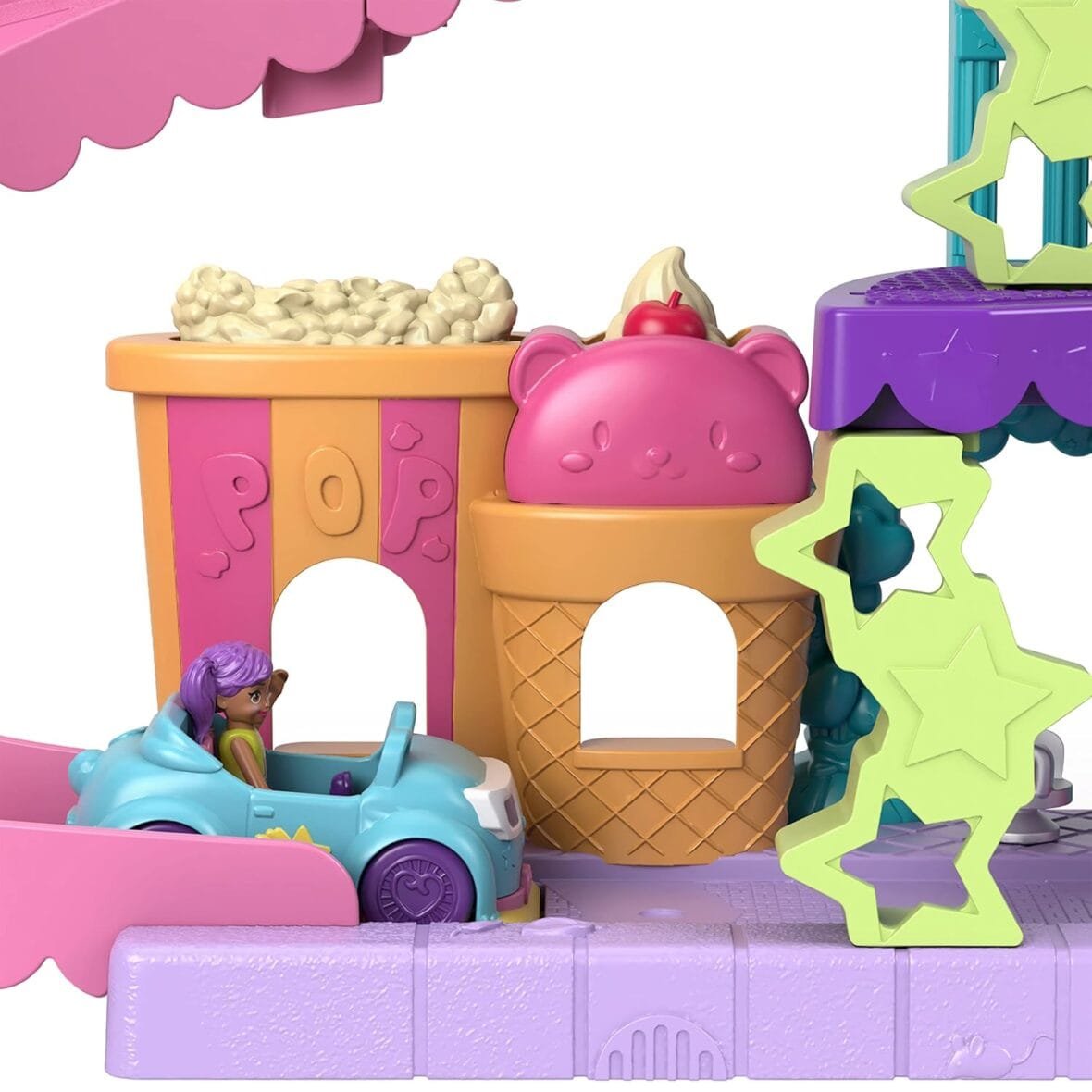 Polly Pocket Drive-In Movie Theatre Set